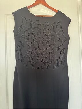 Marc New York Andrew Marc Elegant Black Sleeveless Dress